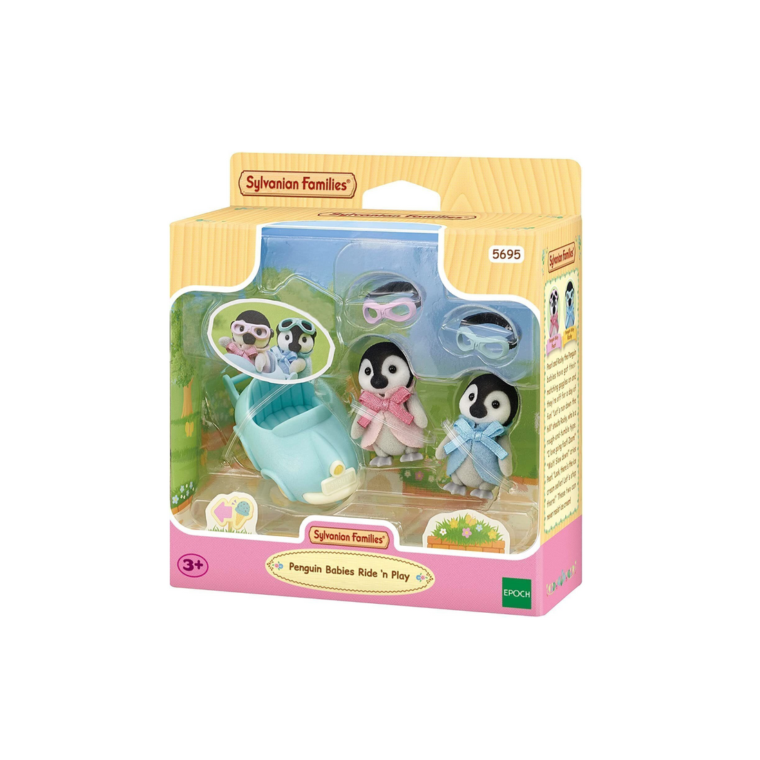 SylvanianFamilies｜Penguin Babies Ride &