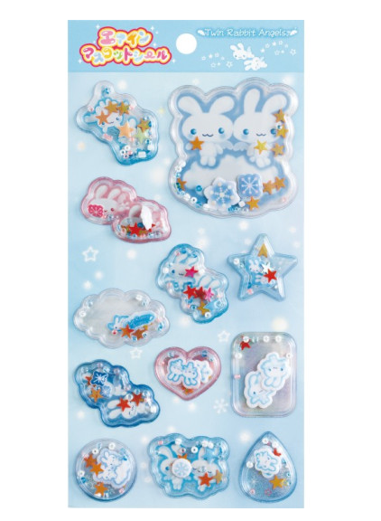 Sanx｜Air-in Mascot Sticker｜200×95mm approx.