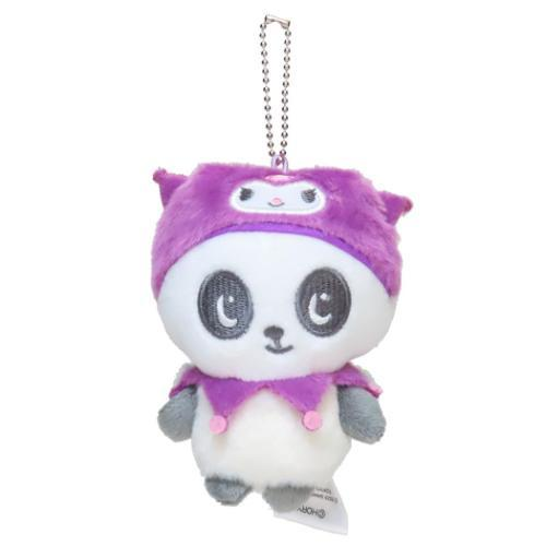 Sanrio｜Panshell Characters Mascot Holder /Plush Keychain｜H100×W75×D65mm approx.
