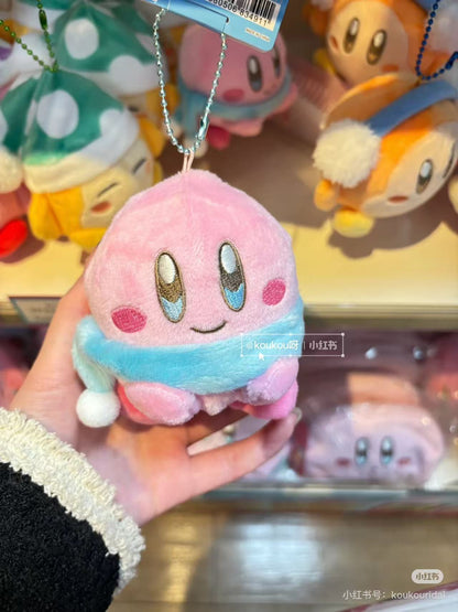 Kirby｜Nukuizu Mascot Holder /Plush Keychain｜H11cm x W9-10cm x D8cm approx.