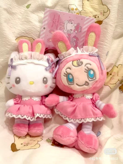 Sanrio｜Mezzo Piano Rabbit Mascot Holder /Plush Keychain