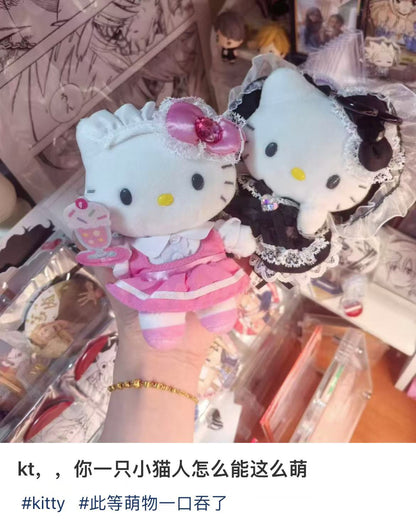 Hello kitty｜Lolita Fashion Mascot Holder /Plush Keychain｜H120 x W85 x D65mm approx.