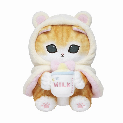Mofusand｜Fluffy Poncho Hoodie Naughty Dinosaur Plush Dolls/Plush Toy｜225×195×260mm approx.