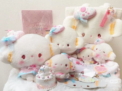 Sanrio｜Cogimyun  Sweets Party 10th Anniversary Cake Accessory Case｜7.5×7.5×8cm approx.