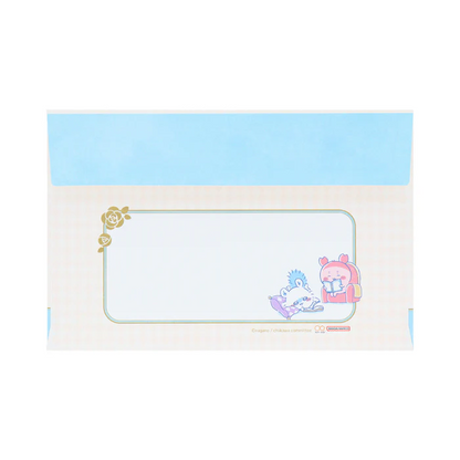 Chiikawa 吉伊卡哇｜Wonder tea time爱丽丝梦游仙境下午茶系列信封信纸套装｜约H147 x W97 x D3mm
