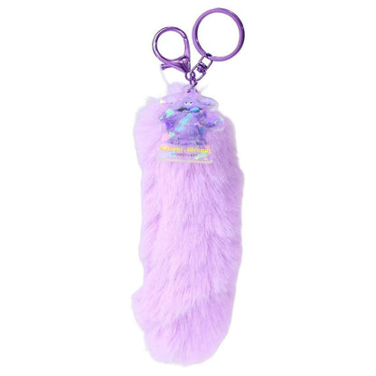 Whippi &amp; Rappi｜Fluffy Tail Mascot Holder /Plush Keychain