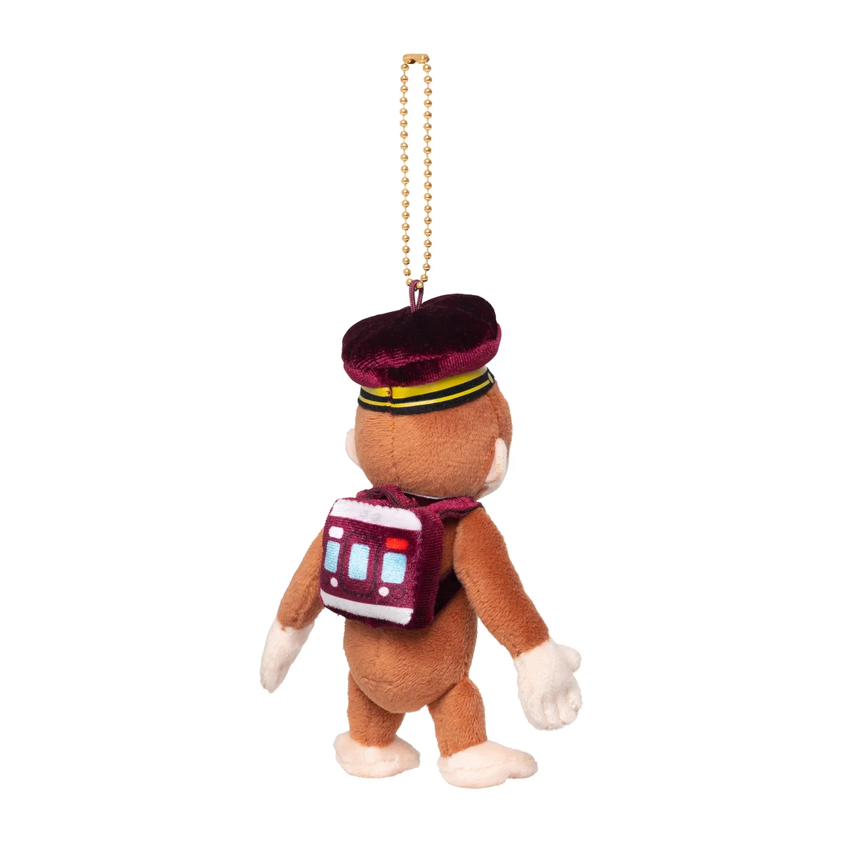 Curious George｜Hankyu Railway Mascot Holder /Plush Keychain｜H14cm approx.