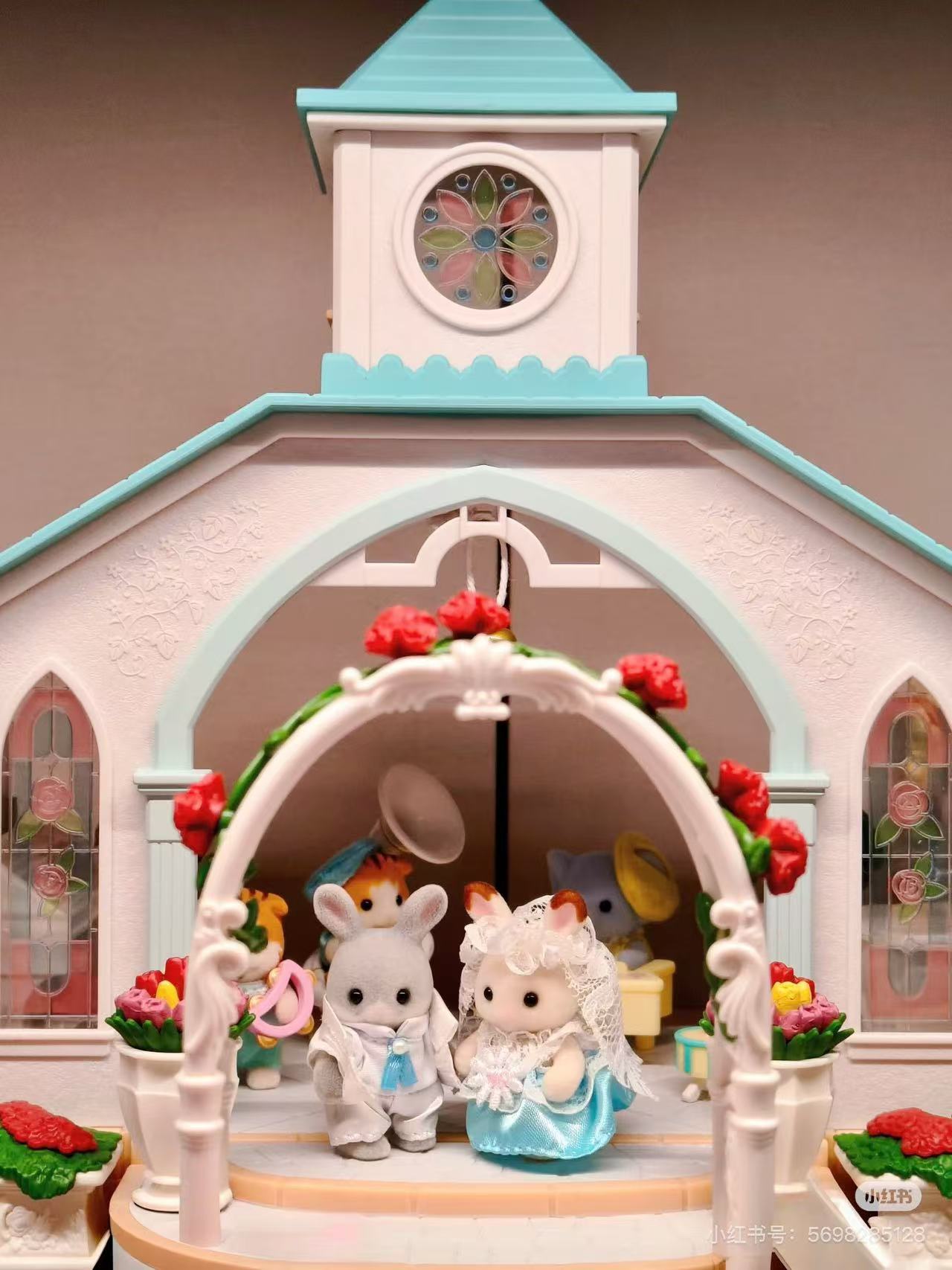 【limit 1】SylvanianFamilies｜Rabbit Baby Pair Set - Lovely Wedding