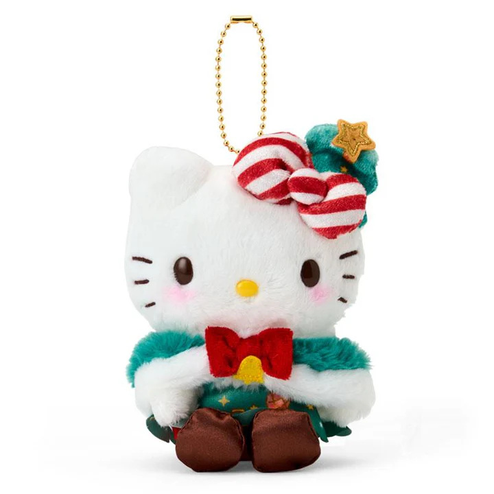 Sanrio｜Christmas Mascot Holder /Plush Keychain｜13×7×17cm approx.