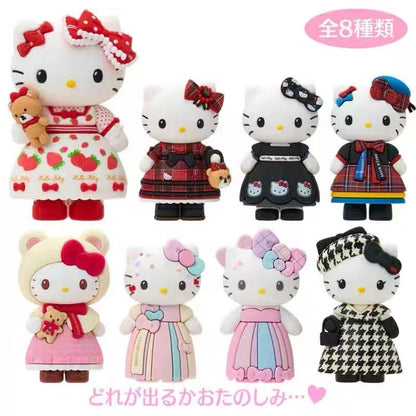 Hello Kitty｜Monochrome Girly Twin Coordinate Birthday Doll mystery bag/blind box/All 8 types｜1pcs