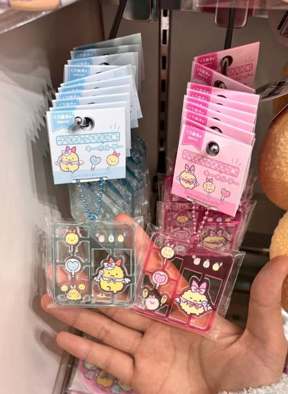 Sumikko gurashi｜Angelic Idol Ebiten no Shippo Fried Shrimp Tail Acrylic Keychain｜50×50×5mm approx.