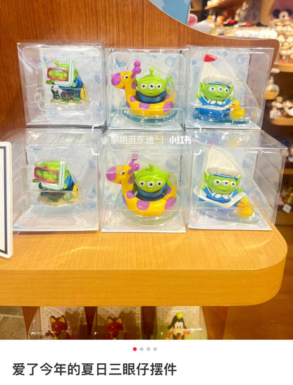Disney｜Little Green Men/Alien Mascot Summer Figure｜H5 x W 4.5 x D4 (cm) approx.