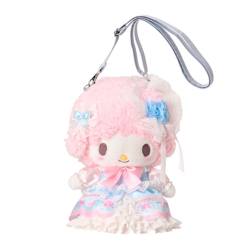 【limit 1】Sanrio｜Fairy Tale Party Frills Lace Dress Plush Pochette Crossbody Shoulder Bag｜20×13×31cm approx.