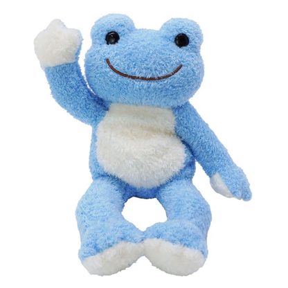 Pickles the Frog｜Posing Plush Dolls/Plush Toy｜H17×W17×D16cm approx.