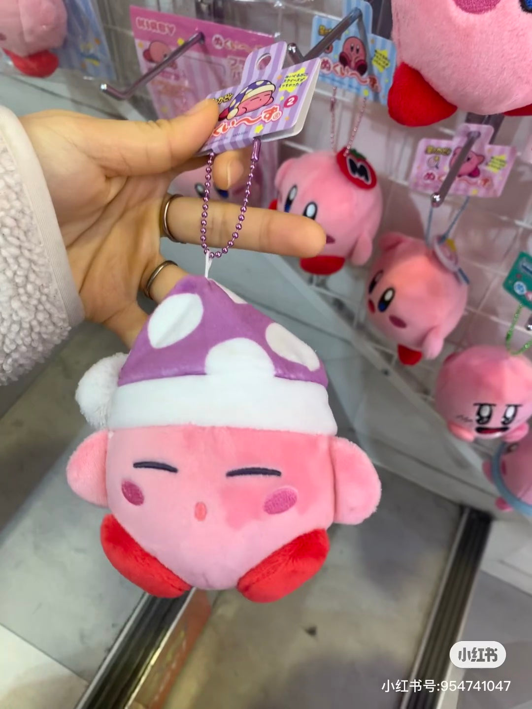 Kirby｜Nukuizu Mascot Holder /Plush Keychain｜H11cm x W9-10cm x D8cm approx.