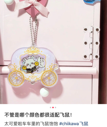 Sanrio三丽鸥｜Secret Custom Acrylic Charm - Prince &amp; Princess Blind Box王子与公主南瓜马车多层亚克力挂件盲盒/全8种｜1枚入