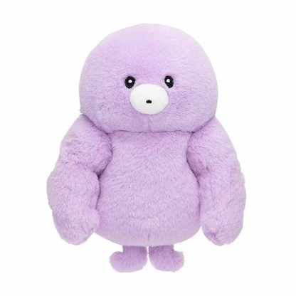 Nagano自嘲熊｜Characters Strong Nakama Fluffy Plush强壮肌肉迷你毛茸茸玩偶摆件/公仔/内有骨架和沙袋可摆造型｜約H150×W130×D70mm
