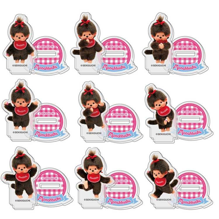 Monchhichi｜Acrylic Stand Collection mystery bag/blind box/All 40 types｜1pc