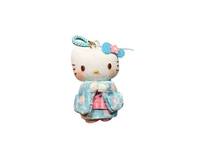 Sanrio｜Kimono Hello Kitty Phone Charm /Plush Keychain｜40×160mm approx.