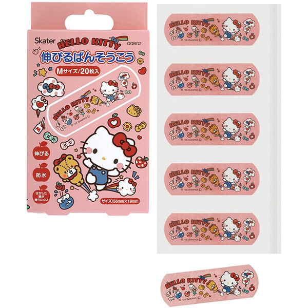 Sanrio｜Hello Kitty Adhesive Bandage｜20 sheets