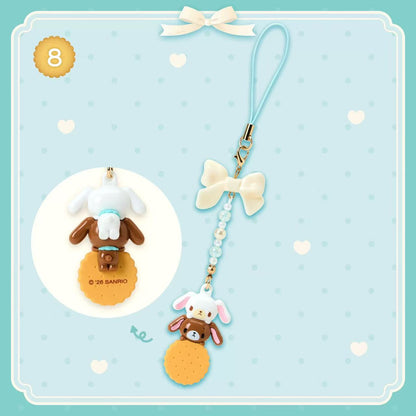 Sanrio｜Sugarbunnies Biscuit Design Series Phone Strap｜W3.2 x D1.7 x H10.5cm approx.