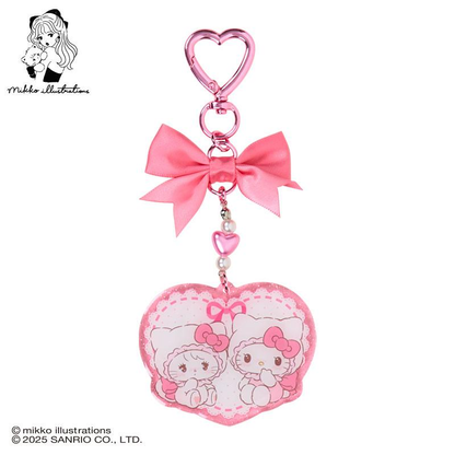 Sanrio｜Mikko Illustrations Characters Acrylic Keychain｜7.5cmx 5cm approx.