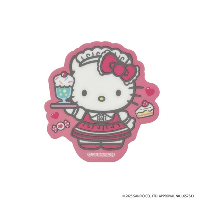 Hello kitty｜Lolita Fashion PVC Sticker｜H63xW63mm approx.