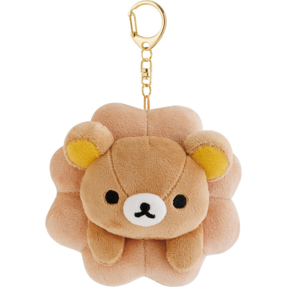 Rilakkuma｜Mister Donut Mascot Holder /Plush Keychain｜110×100×90mm approx.