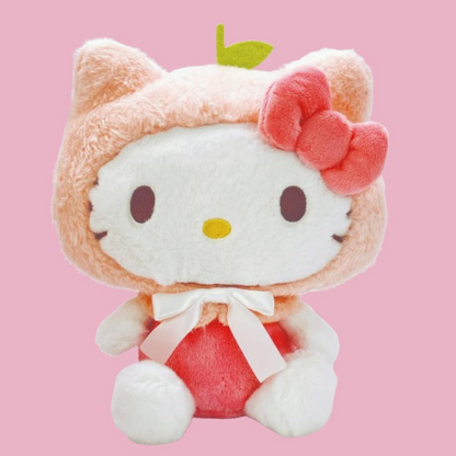 Sanrio｜Pastel Fruits Cape Plush Dolls/Plush Toy｜S/12.0 x 21.0 x 20.0cm approx.