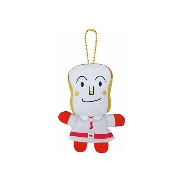 Anpanman｜Go! Anpanman Uncle Jam Fluffy Finger Puppet Mascot Holder /Plush Keychain｜W90 x H100 x D55mm aprox.