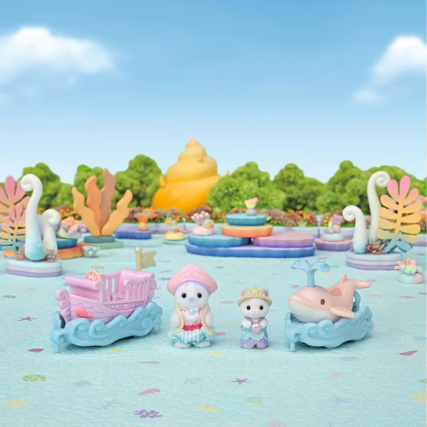 SylvanianFamilies｜amusement park ride set -ride the waves 5820