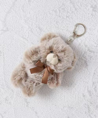 Twin｜Animal Mascot Holder /Plush Keychain｜12x9x6cm approx.