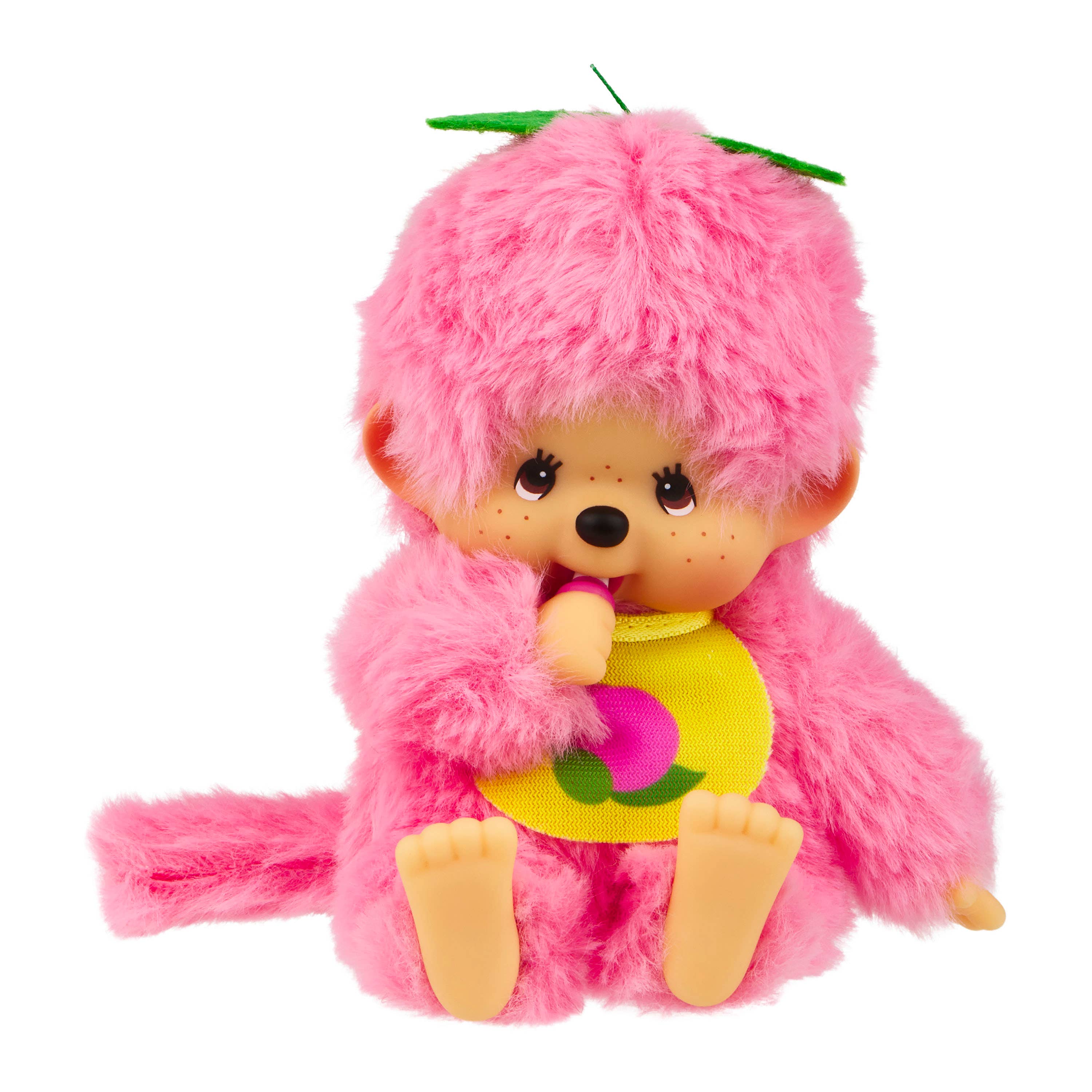 Monchhichi ｜ Fruit Series Peach Pink Color Plush Doll ｜H14cm approx.