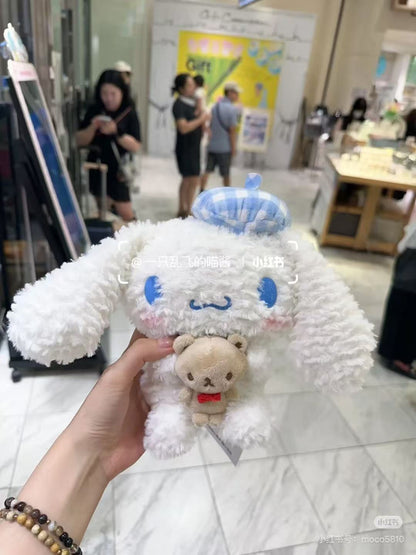 Sanrio｜Cinnamoroll with the Bear Plush Dolls/Plush Toy｜28.5×13.8×18.5cm approx.