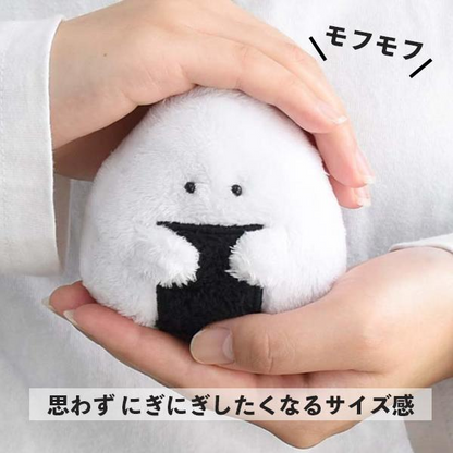 Gyutto Onigiri｜超可爱寿司饭团毛绒小玩偶/手玉｜约W95 x D55 x H90mm