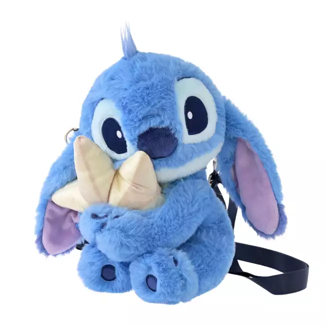 Disney｜Stitch Day Collection 2026 Plush Crossbody Bag｜26×25×18cm approx.
