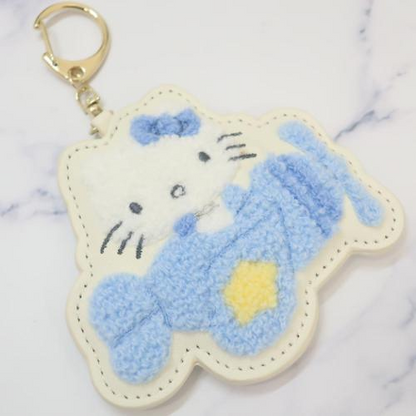 Sanrio｜Hello Kitty Character Key Ring Sagara Keychain Airplane｜92x81x10mm approx.