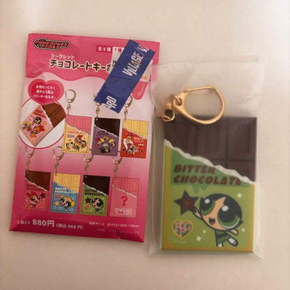 Powerpuff Girls｜Secret Chocolate Keychain mystery bag/blind box/All 8 types｜1pcs