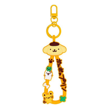Sanrio｜Character Grand Prix 1st Edition Rubber Cord Keychain/Keyring｜ W4.5 x D1 x H11cm approx.