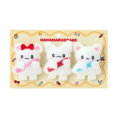 Sanrio｜Hanamaruobake Together with Friends Mascot Brooch Set｜5×4×8cm approx.