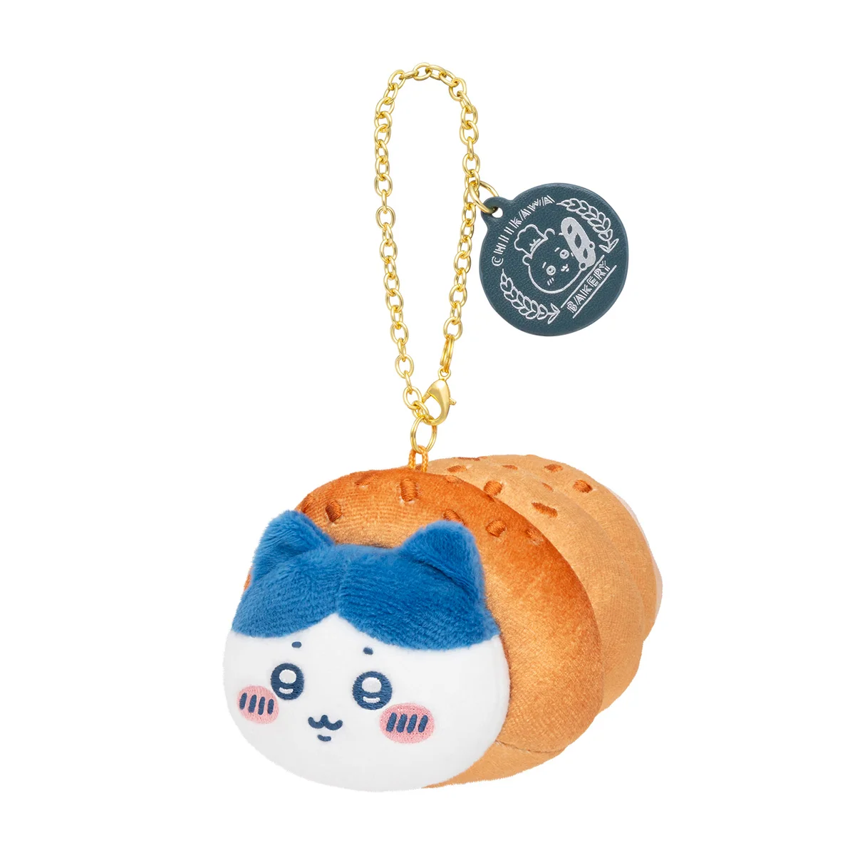 chiikawa｜Bakery Coronet Mascot Holder /Plush Keychain｜H60 × W75 × D110 mm approx.