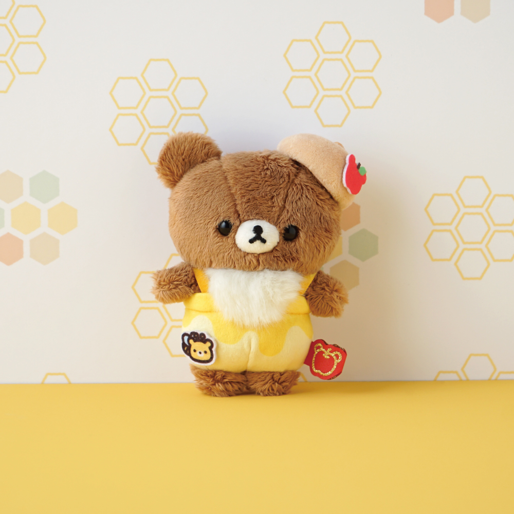 【limit 1】Rilakkuma｜Honey Exploration Team Mascot Holder /Plush Keychain｜W105×H140×D60(mm) approx.