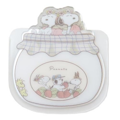 SNOOPY｜PEANUTS Hand Mirror Card｜64x76x1mm approx.