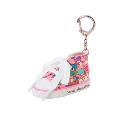 Sanrio｜Nakajima Hello Kitty Wrapping Pattern Sneakers Keychain/Keyring｜3.5 x 7.6 x 4.2cm approx.