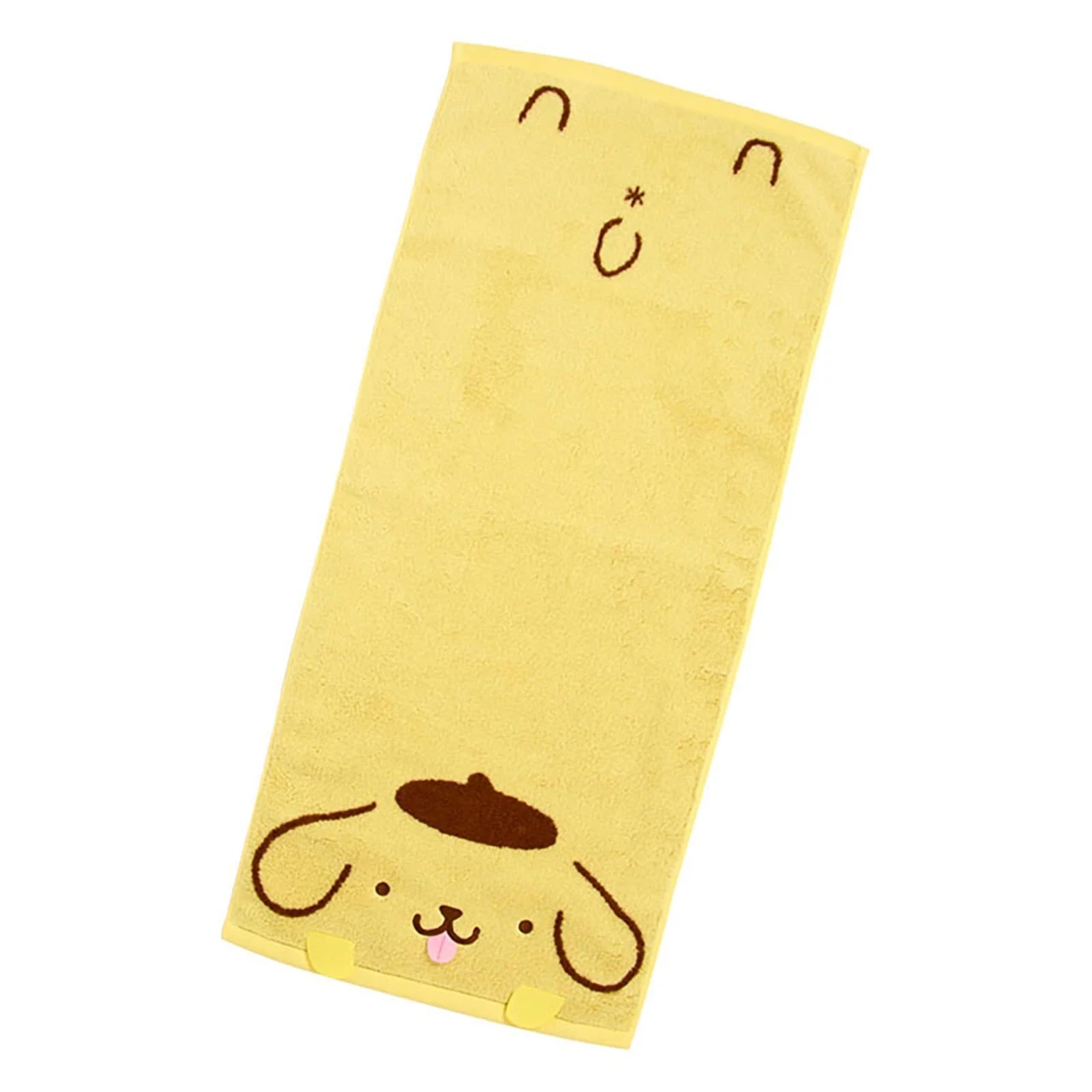 Sanrio｜PomPomPurin 30th Anniversary Face Towel｜34.6 x 19.2 x 3.2cm approx.