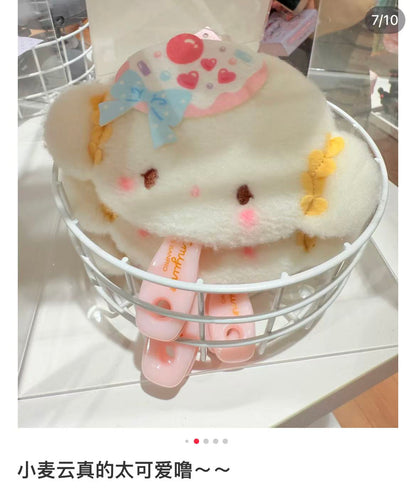 【limit 1】Sanrio｜Cogimyun Sweets Party 10th Anniversary Case Mirror &amp; Comb Keychain｜15×3×9cm approx.