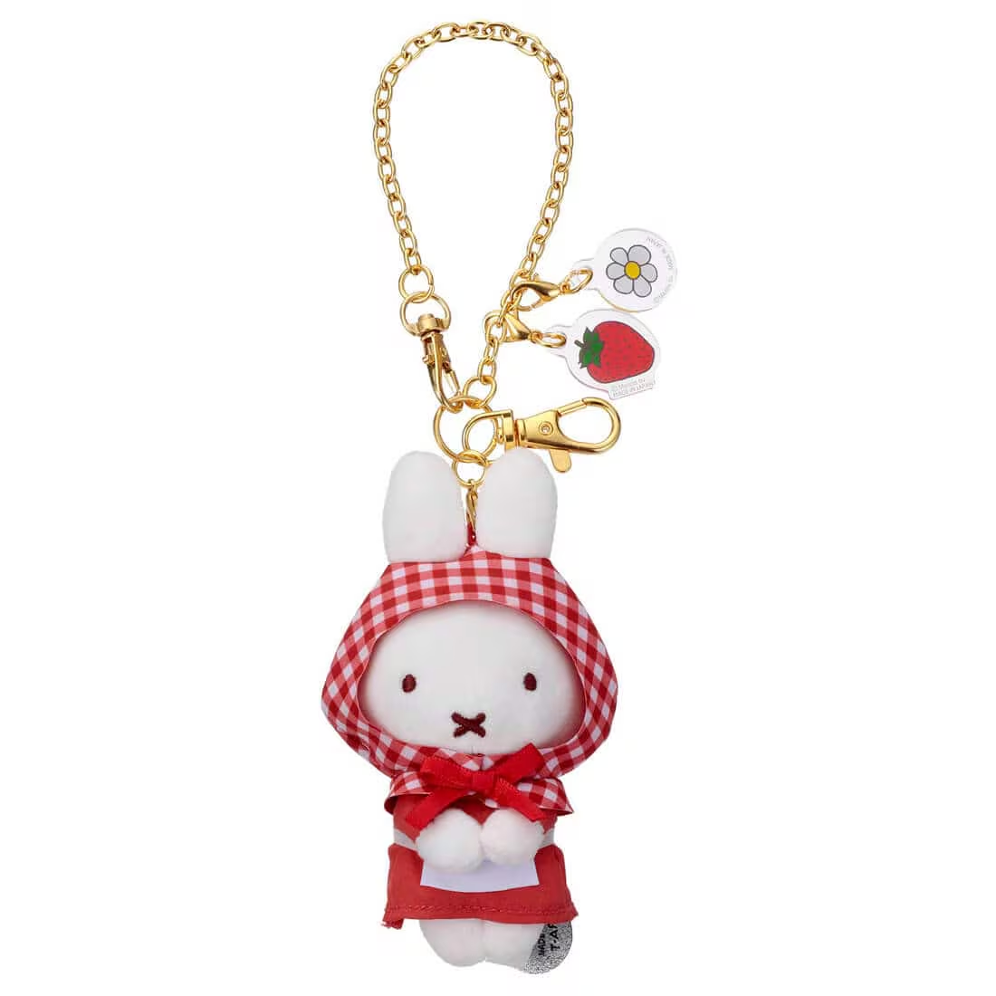 Miffy｜Bruna Little Thank You Mascot Holder /Plush Keychain｜W65 x H115 x D50mm approx.