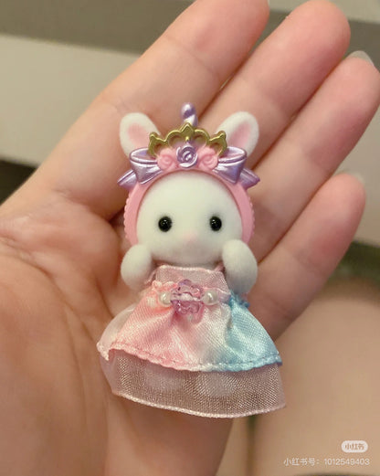 SylvanianFamilies森贝儿家族｜Royal Princess Set超豪华皇家公主系列站宝小鼻嘎套组5703