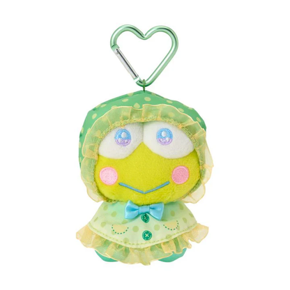 Sanrio｜Sweet Rain Collection Raincoat Mascot Holder /Plush Keychain｜9×7.5×13cm approx.