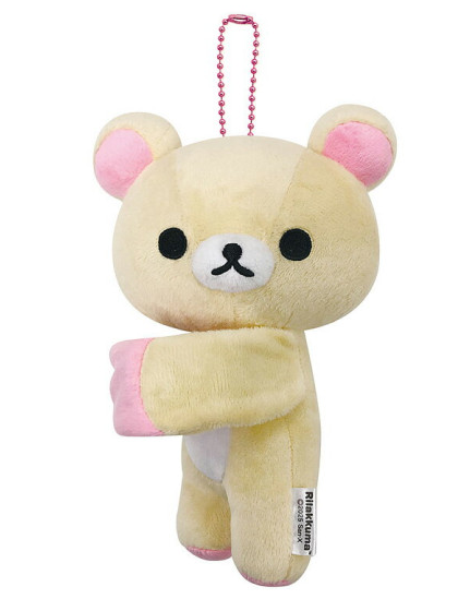 Rilakkuma｜Gyutto Mascot Bag Charm /Plush Keychain｜190×110×90mm approx.